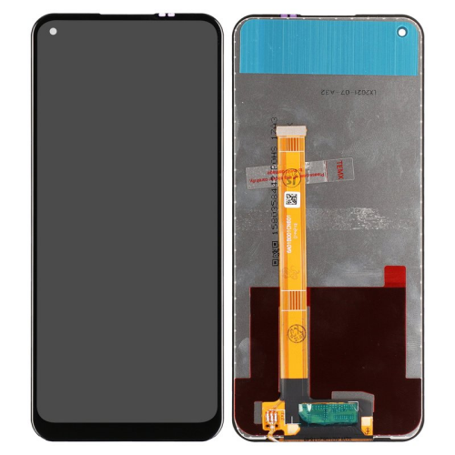 Display Modul mit Toucheinheit black/schwarz für Oppo A53s (CPH2135,CPH2139)