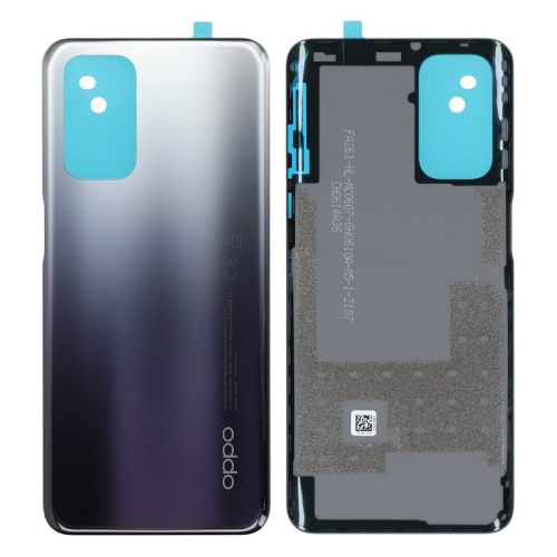 Batteriedeckel Rückseite Akkudeckel High Config fluid black/schwarz 3202380 für Oppo A54 5G (CPH2195)