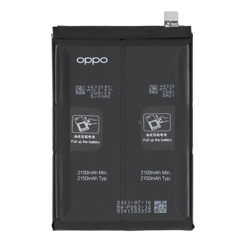 Li-Ion Akku BLP863 4907758 für Oppo Reno6 5G (CPH2251)