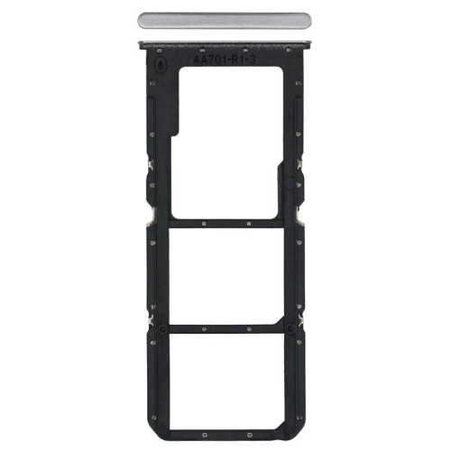 SIM-Karten Halter cyber silver/silber für realme 8 (RMX3085)