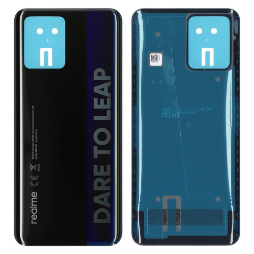 Batteriedeckel Rückseite Akkudeckel cyber black/schwarz 3202585 für realme 8 (RMX3085)