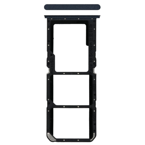 SIM-Karten Halter supersonic black/schwarz für realme 8 5G (RMX3241)