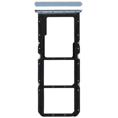 SIM-Karten Halter supersonic blue/gelb für realme 8 5G (RMX3241)