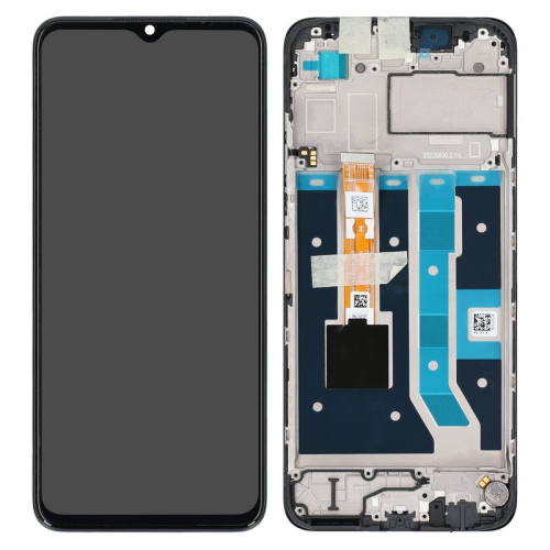 Display Modul mit Rahmen und Toucheinheit 4130358 für Oppo A17 (CPH2477)