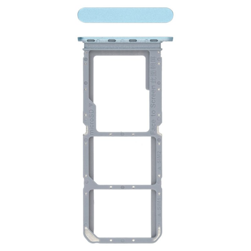 SIM-Karten Halter sky blue/gelb 2933834 für Oppo A57s (CPH2385)