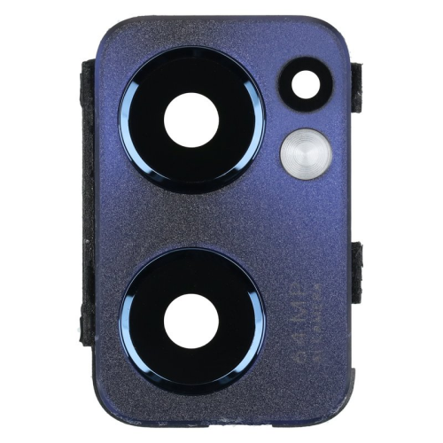 Kamera Linse + Lünette starlight black/schwarz für Oppo Find X5 Lite (CPH2371)