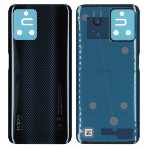 Batteriedeckel Rückseite Akkudeckel hyper black/schwarz 3204000 für realme narzo 50 5G (RMX3572, RMX3571)