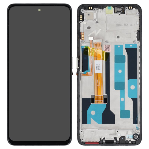 Display Modul mit Rahmen und Toucheinheit yellow/gelb 621029000380 für realme C75 4G (RMX3941)