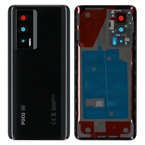 Batteriedeckel Rückseite Akkudeckel black/schwarz 560020M11A00 für POCO F5 Pro 5G (23013PC75G)