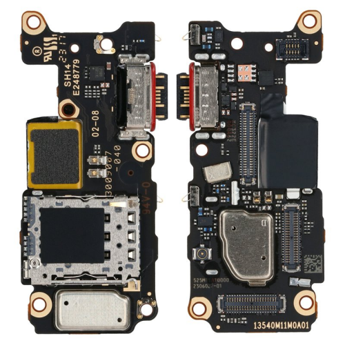 Ladeanschluss + SIM-Karten Halter + Platine 560003M11A00 für POCO F5 Pro 5G (23013PC75G)