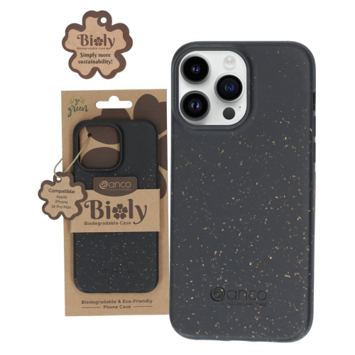 anco Bioly Case für Apple iPhone 14 Pro Max- black