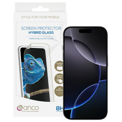 anco Hybrid Glass für Apple iPhone 16 Pro, 17, 17 Pro
