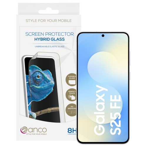 anco Hybrid Glass für S721B Samsung Galaxy S24 FE, S25 FE