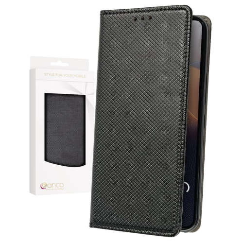anco Bookcase basic magnetic für Motorola Edge 60 Fusion, Edge 60 5G - black