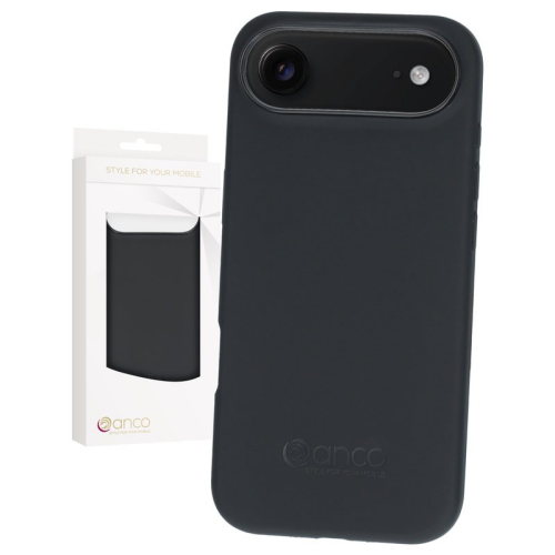 anco Magnet Liquid Silicone Case für Apple iPhone Air - black