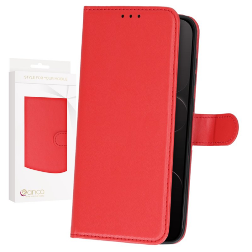 anco Basic Bookcase für Apple iPhone Air - red