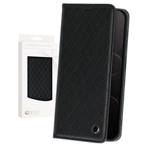 anco Bookcase Style magnetic für Apple iPhone Air - black