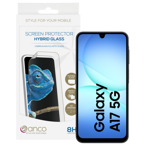 anco Hybrid Glass für A175B, A176B Samsung Galaxy A17 4G, A17 5G