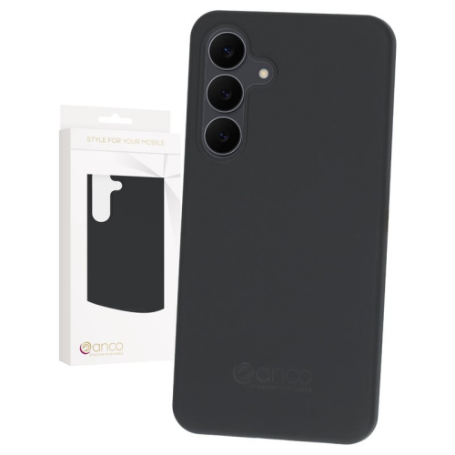 anco Liquid Silicone Case für S731B Samsung Galaxy S25 FE - black