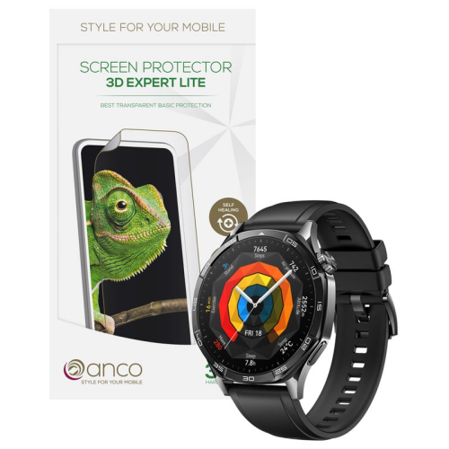 anco 3D Expert Lite Folie für HUAWEI Watch GT 5 46mm