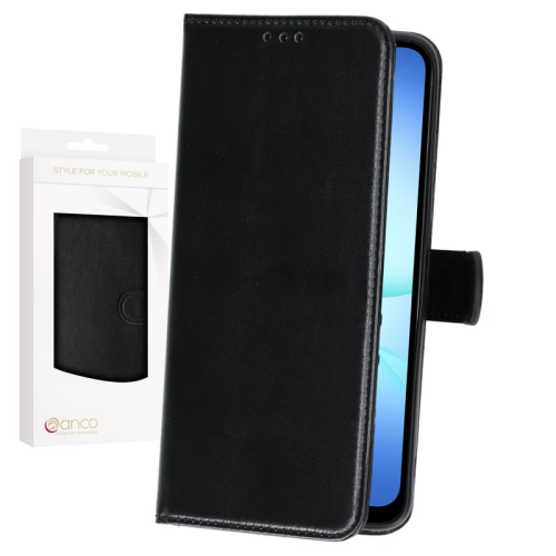 anco Basic Bookcase für A175B, A176B Samsung Galaxy A17 4G, A17 5G - black