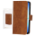 anco Bookcase Geometric für A175B, A176B Samsung Galaxy A17 4G, A17 5G - brown