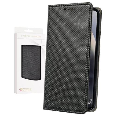 anco Bookcase basic magnetic für Motorola Moto G56 5G - black