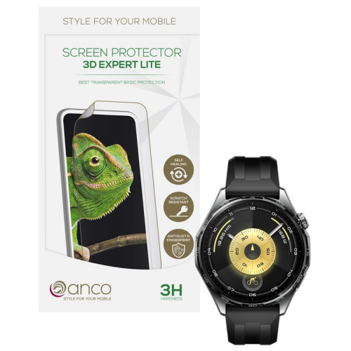 anco 3D Expert Lite Folie für HUAWEI Watch GT 6 46mm