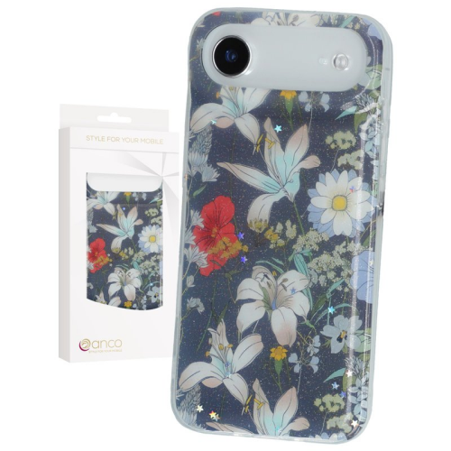 anco Flower Case für Apple iPhone Air - blue
