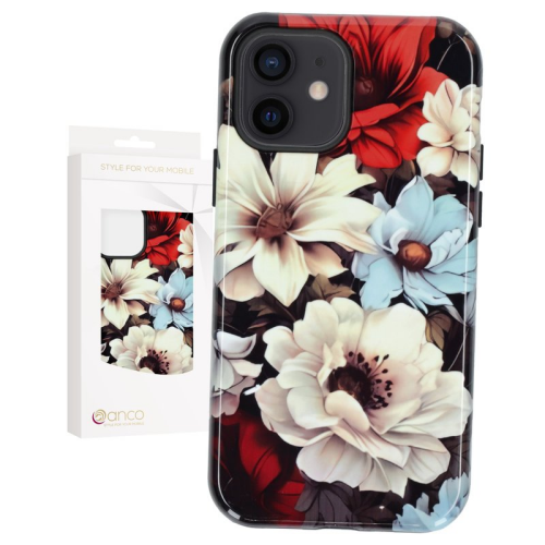 anco Flower Case für Apple iPhone 12, 12 Pro - garden