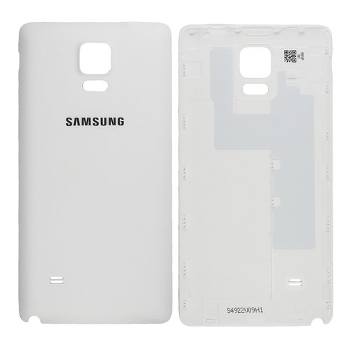 Batteriedeckel Rückseite Akkudeckel white/weiß GH98-34209A für Samsung Galaxy Note 4 SM-N910F