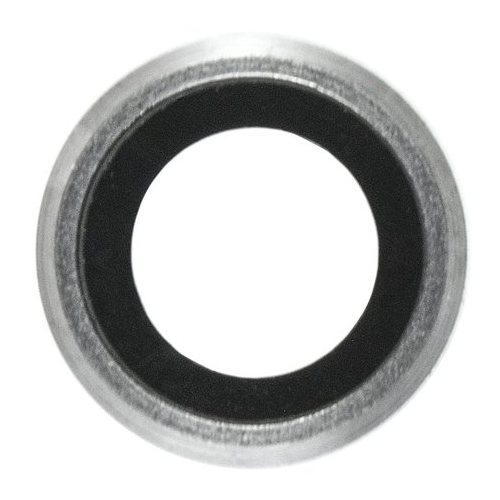 Kamera Deko white/weiß für Apple iPhone 6s (A1688,A1633)