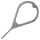 SIM Pin GH64-04658A für Samsung Galaxy S6 SM-G920F