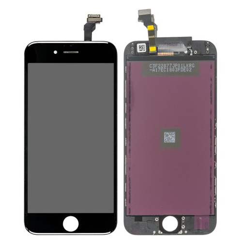 Display Modul mit Toucheinheit black/schwarz für Apple iPhone 6 (A1586,A1549)