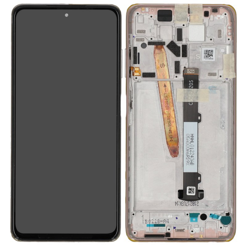 Display Modul mit Rahmen und Toucheinheit metal bronze 560004J20S00 für POCO X3 Pro (M2102J20SG)