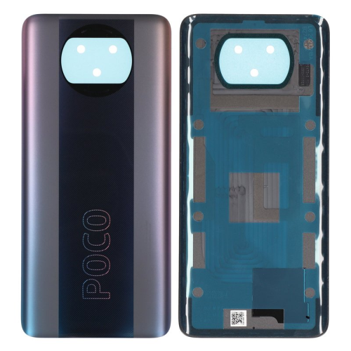 Batteriedeckel Rückseite Akkudeckel phantom black/schwarz 55050000UZ6D für POCO X3 Pro (M2102J20SG)