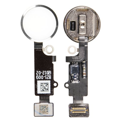 Home Taste + Flexkabel silver/silber für Apple iPhone 7 (A1778,A1660)