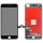 Display Modul mit Toucheinheit + Halterung black/schwarz für Apple iPhone 8 Plus (A1897,A1864)