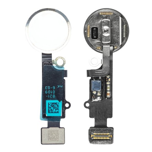 Home Taste + Flexkabel silver/silber für Apple iPhone 8 (A1905,A1863)