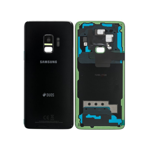 Batteriedeckel Rückseite Akkudeckel midnight black/schwarz GH82-15875A für Samsung Galaxy S9 SM-G960F