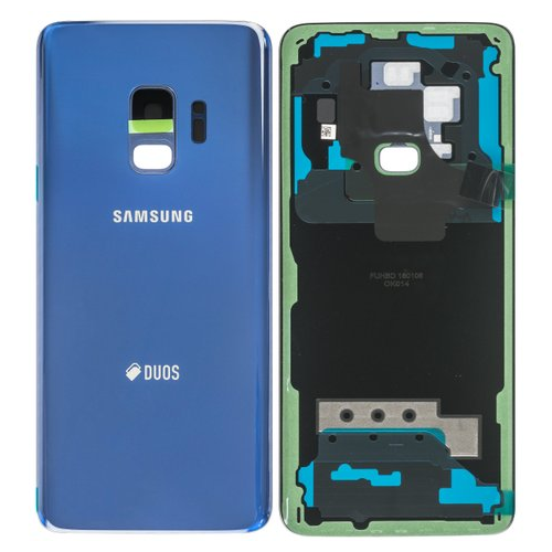 Batteriedeckel Rückseite Akkudeckel coral blue/blau GH82-15875D für Samsung Galaxy S9 SM-G960F