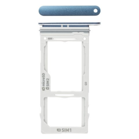 SIM SD-Karten Halter/Lesegerät coral blue/blau...