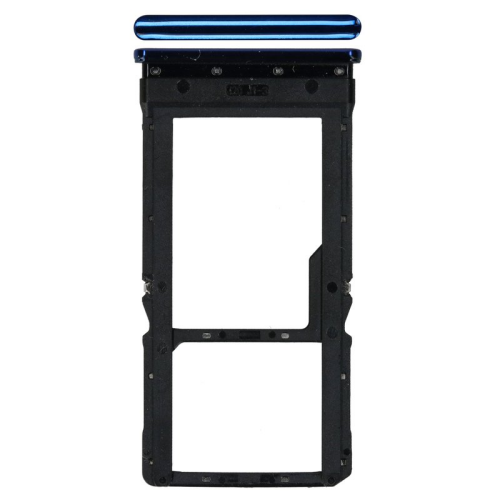SIM-Karten Halter frost blue/gelb für POCO X3 Pro (M2102J20SG)