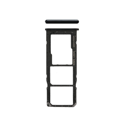 SIM-Karten Halter black/schwarz GH98-43922A für Samsung Galaxy A20 (SM-A205F)