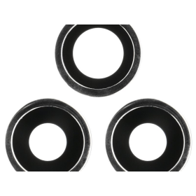 Haupt Kamera Linse + Lünette space grey/grau...