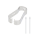 ACC S Pen Tips white/weiß GH98-44781C für Samsung Galaxy Note 10 Lite (SM-N770F)