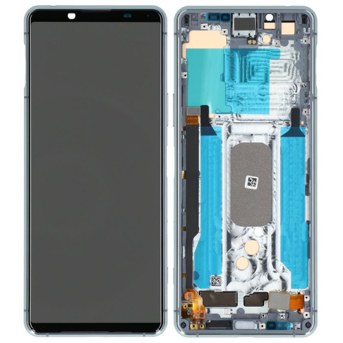 Display Modul mit Rahmen und Toucheinheit grey/grau A5024933A für Sony Xperia 5 II (XQ-AS52)