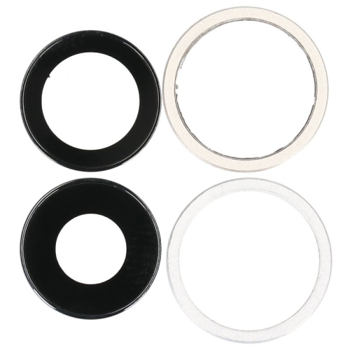 Kamera Linse + Lünette Set white/weiß für Apple iPhone 12 (A2403)