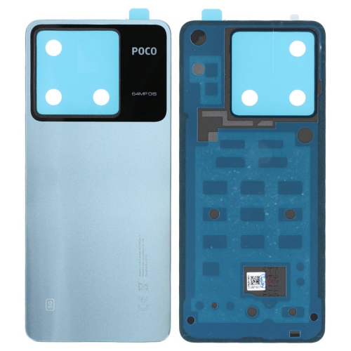 Batteriedeckel Rückseite Akkudeckel blue/blau für POCO X6 5G (23122PCD1G)