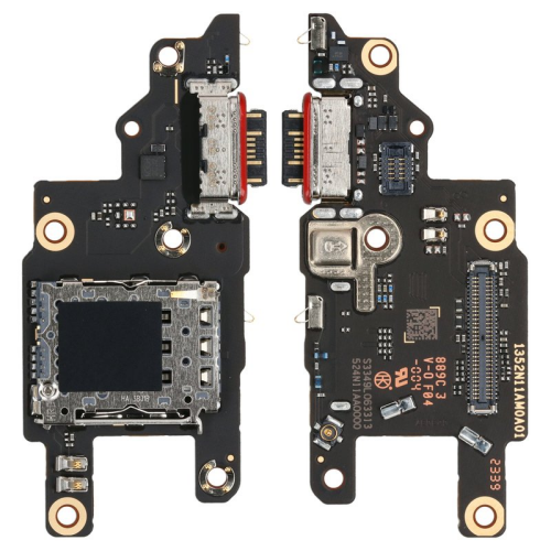 Ladeanschluss + SIM-Karten Halter + Platine 560004N11A00 für POCO X6 Pro 5G (2311DRK48G,2311DRK48I)